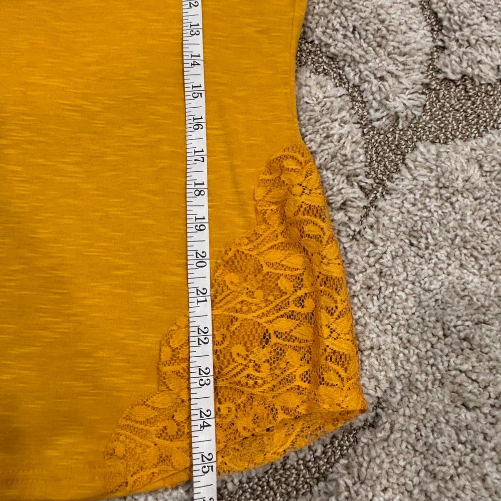 3/$13 AMANGNY | Lace Accent Top - Picture 6 of 7